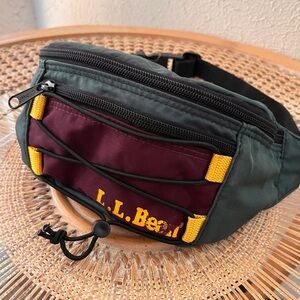 L.L. Bean kids fanny pack waist bag vintage